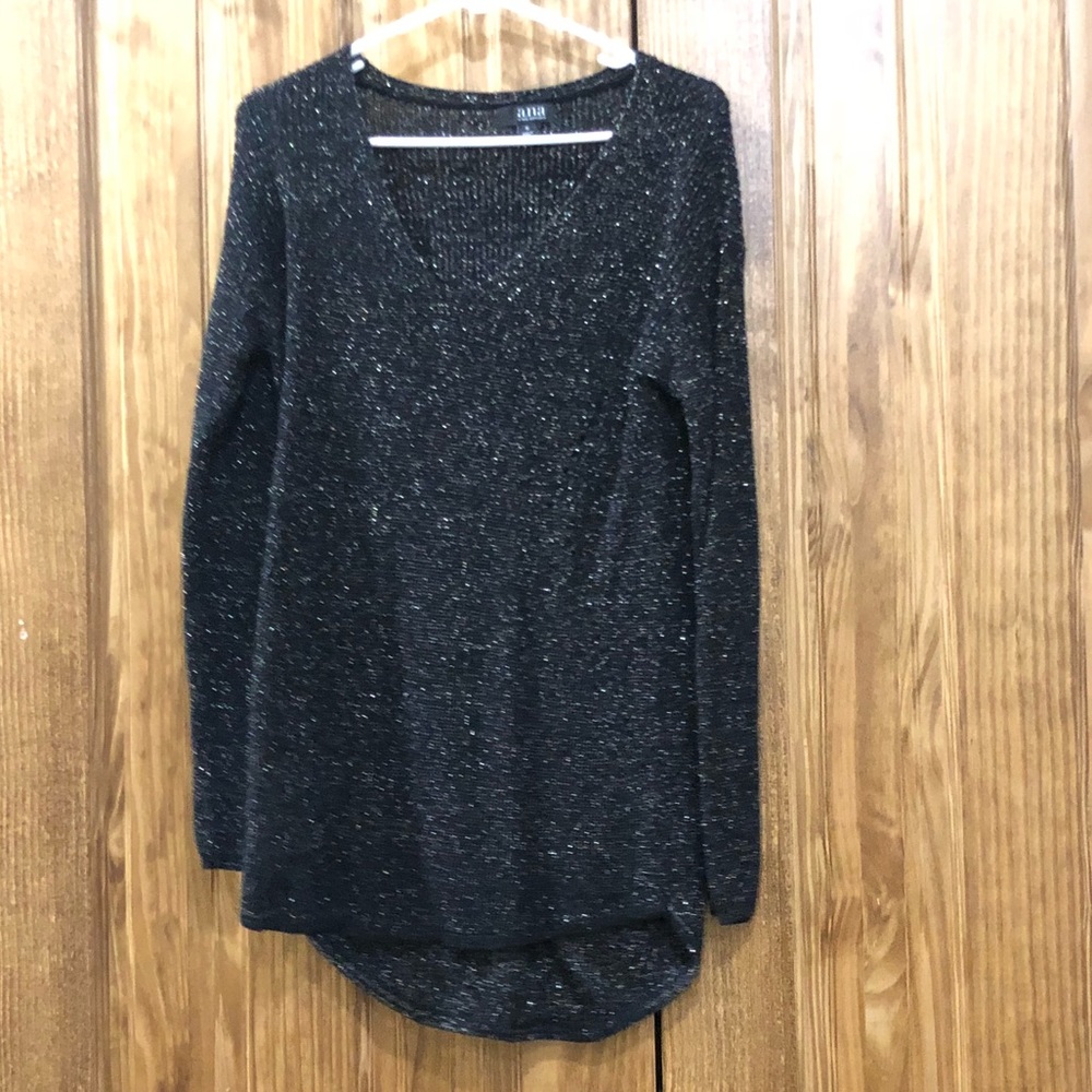 Size small gold and black sweater. Worn once.
